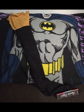Charlie Paige Black Knee-Highs with Mustard Accent Cuff